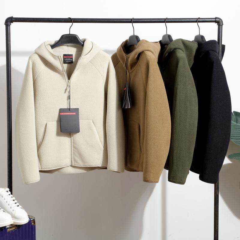 一件可过冬！550g重磅双面摇粒绒！秋冬男女款加厚保暖连帽外套,男装,夹克,淘宝优惠券,粉丝福利购,淘宝优惠卷