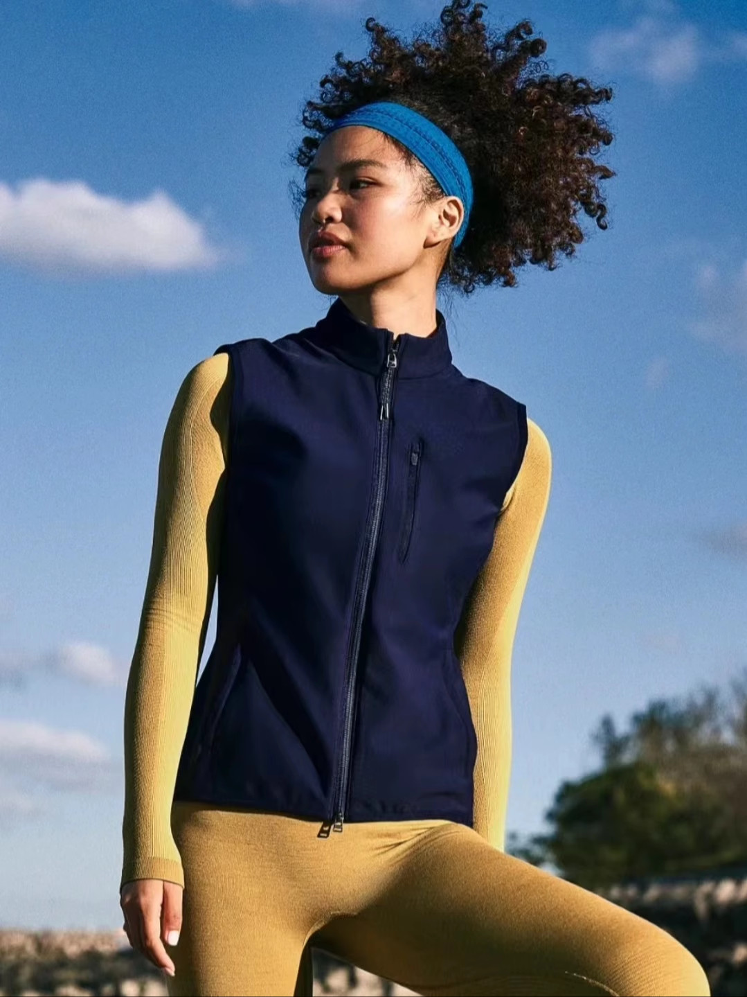 柜898！意大利Leavo Johnson里奥强森高端情侣运动休闲马甲背心潮