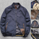 飞行员夹克休闲薄款 柜上2万2 桑蚕丝棉料男士 高级成衣 外套秋 意式