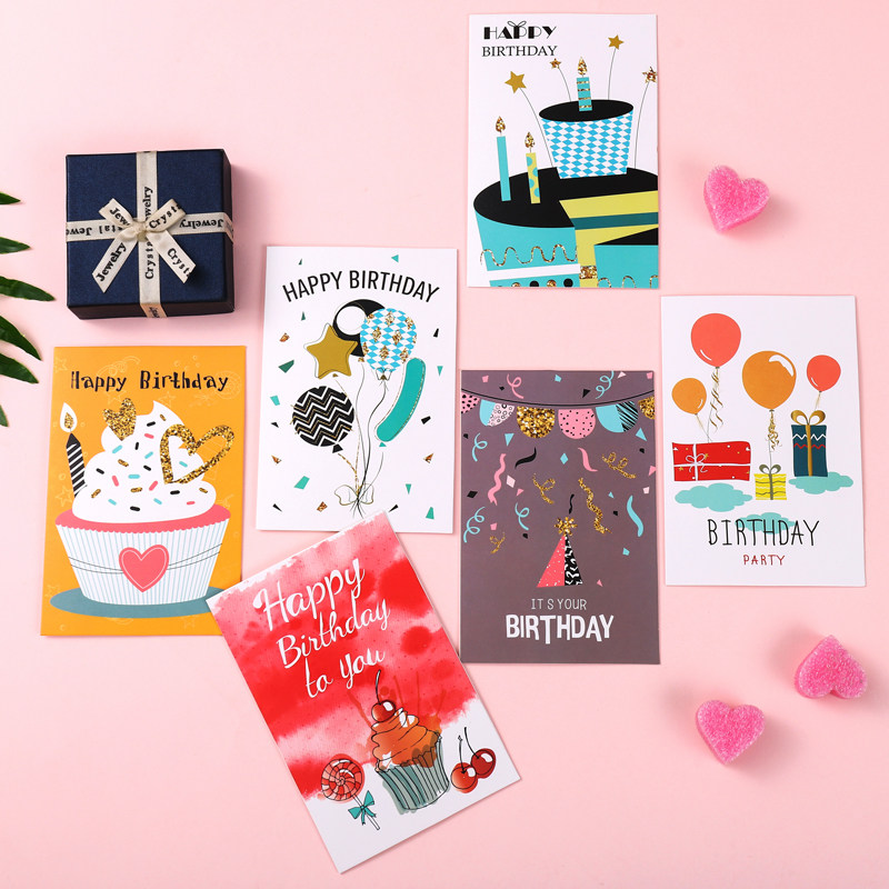 big happy birthday card 生日birthday cards卡片 set boy创意