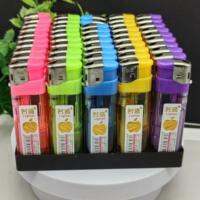 Genuine 309 transparent classic one-yuan machine electronic open flame disposable lighter, household supermarket wholesale durable model thumbnail 2