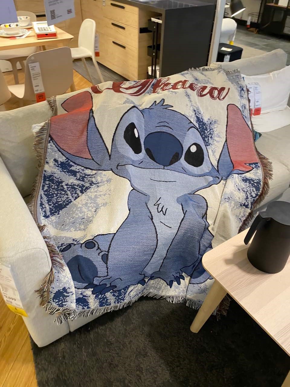 史迪奇 Stitch毛毯史迪仔玩具原宿风可爱沙发巾盖毯