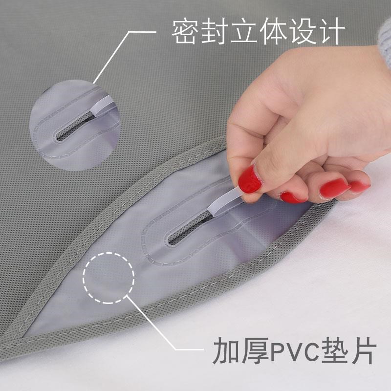 西服套西装罩衣服防尘罩无纺布挂衣袋收纳袋挂衣服套袋高档防尘套