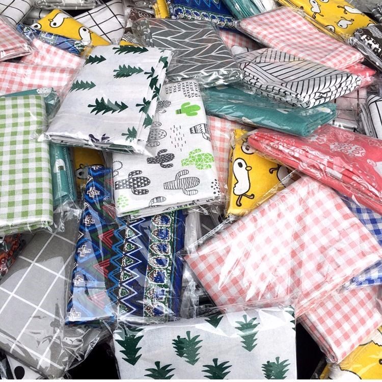 diy手工棉麻少女心餐桌垫背景布