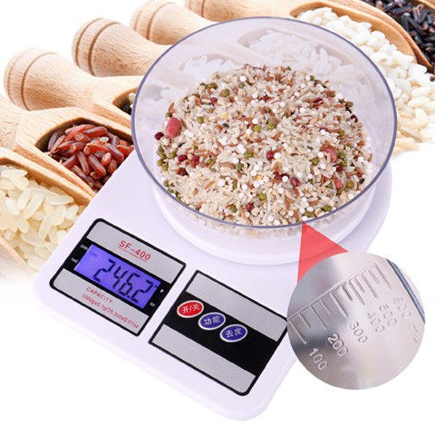 厨房秤精准家用电子秤5公斤1g烘焙食物称0.1克数称小称重称克台称