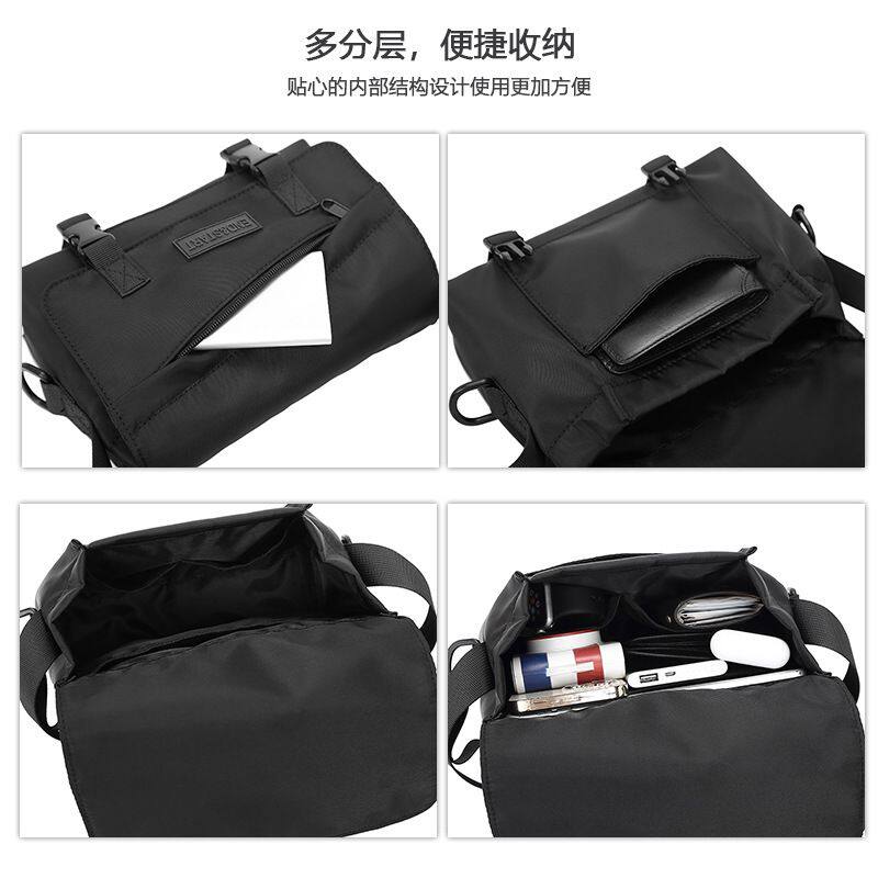 男士工装斜挎包大容量学生复古原