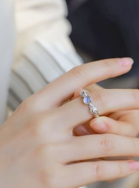 欧美时尚百搭网红款灵蛇戒指女指