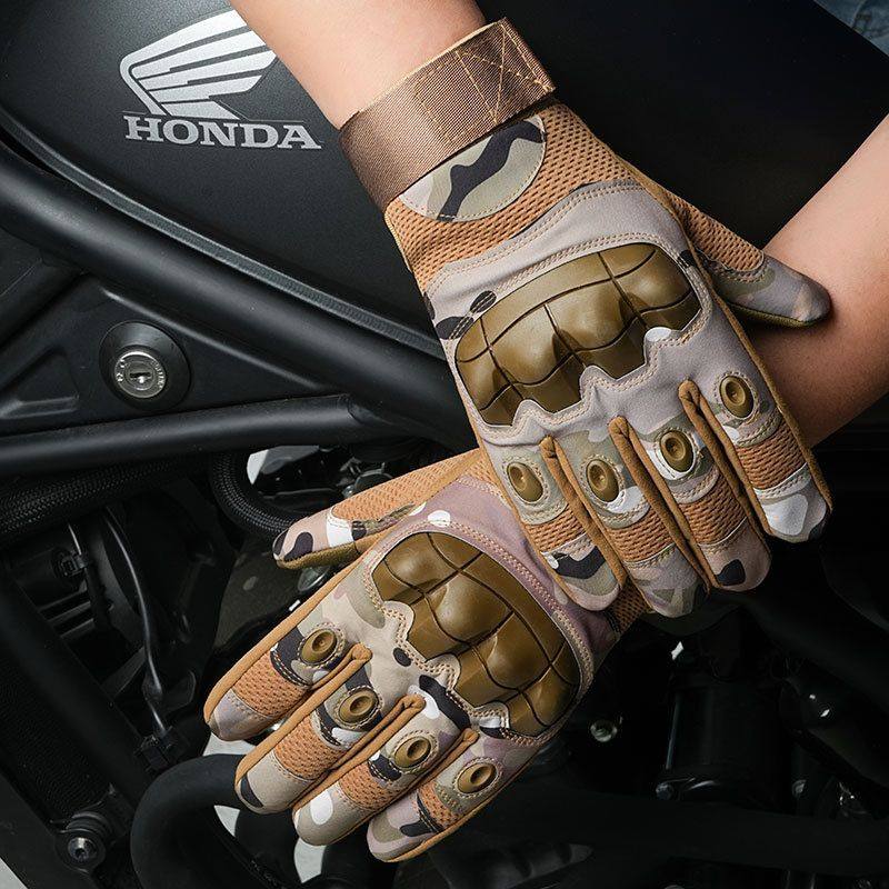 战术手套软壳迷彩户外骑行摩托车