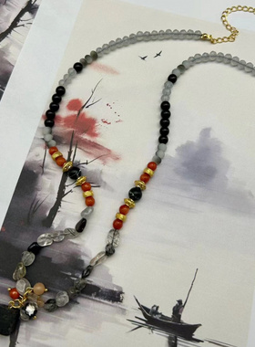 潮流山水墨画原创设计国风古典天