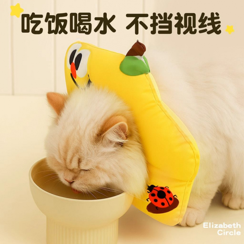伊丽莎白圈猫咪防咬头套防舔项圈