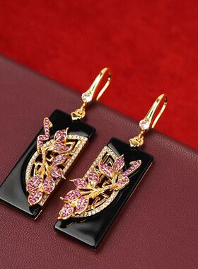 青岛中古窗花首饰套装复古重工几