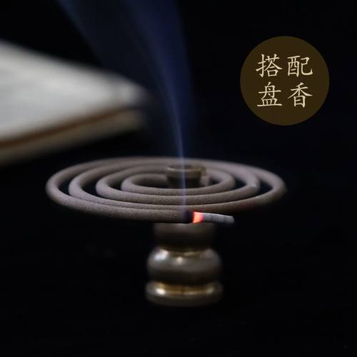 合金线香插盘香托小巧家用葫芦香