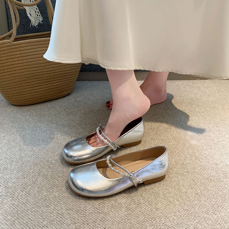 春季新款复古玛丽珍女鞋百搭浅口