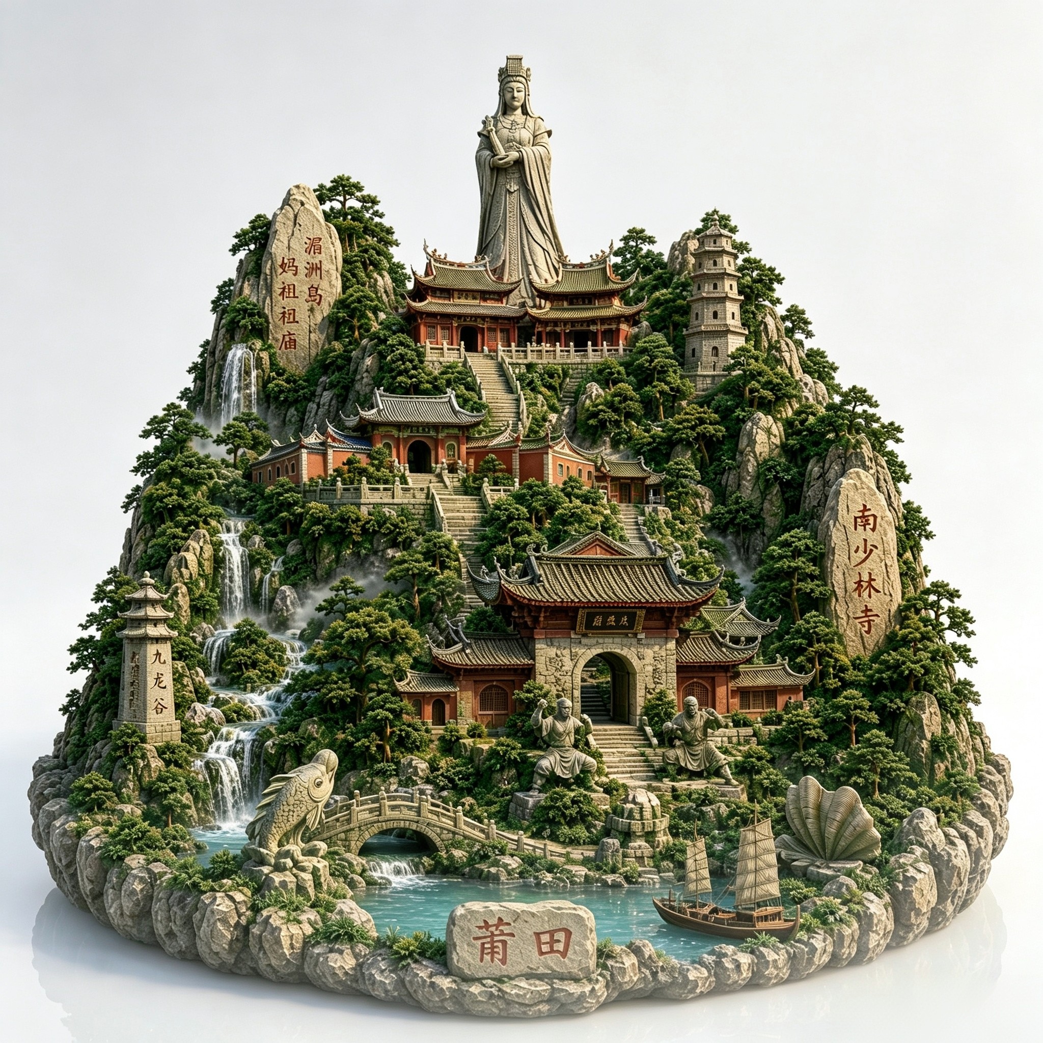 福建莆田3D金属冰箱贴伴手礼