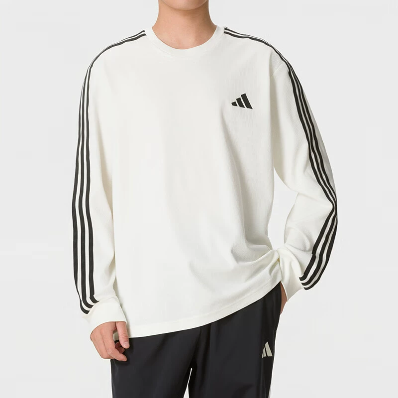 【新品上新】Adidas阿迪达斯男装2026春秋款宽松长袖卫衣KX0485