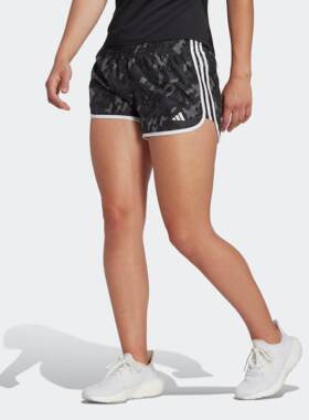 正品阿迪达斯M20 AOP SHORT女子健身训练梭织运动短裤HM4249