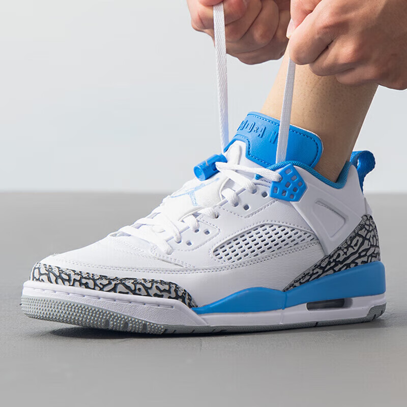 正品耐克JORDAN SPIZIKE LOW男减震舒适复古耐磨篮球鞋FQ1759-141