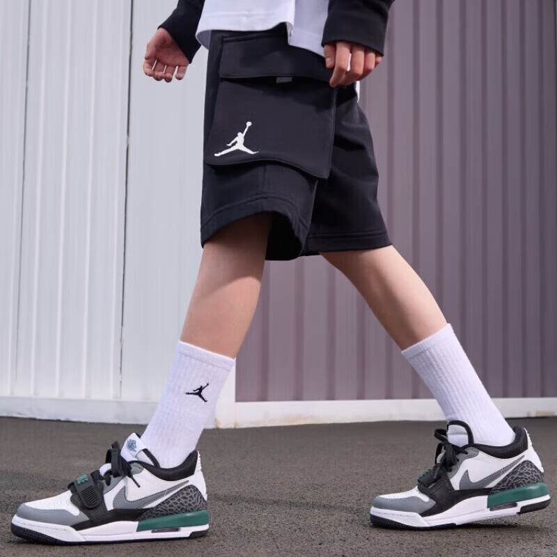 正品耐克AIR JORDAN LEGACY 312 LOW (GS) 儿童篮球鞋CD9054-131