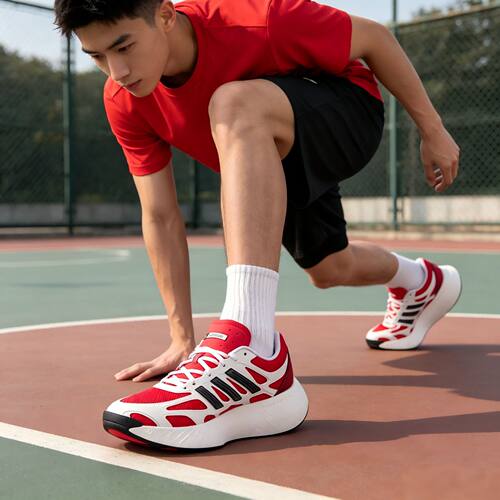 正品阿迪达斯三叶草ADIZERO ARUKU男女厚底运动休闲跑步鞋JI0308