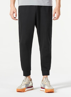 正品ADIDAS(阿迪达斯)MH LW KNPNT男子舒适透气训练休闲裤IQ1381