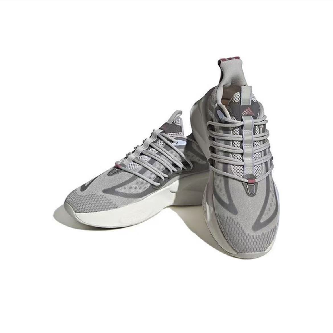 正品阿迪达斯AlphaBoost V1女子户外运动缓震跑步鞋HQ7216