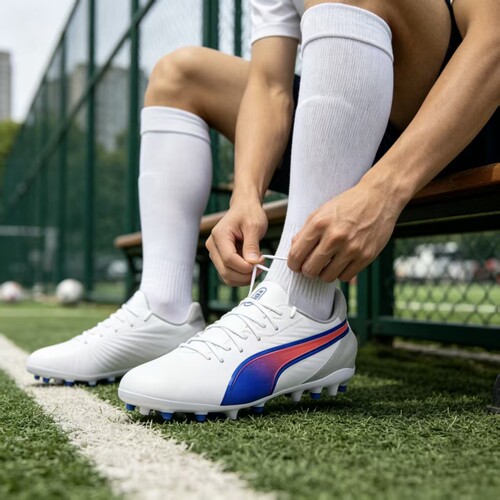 正品彪马PUMA KING MATCH MG胶质短钉男人造草坪足球鞋107878-02