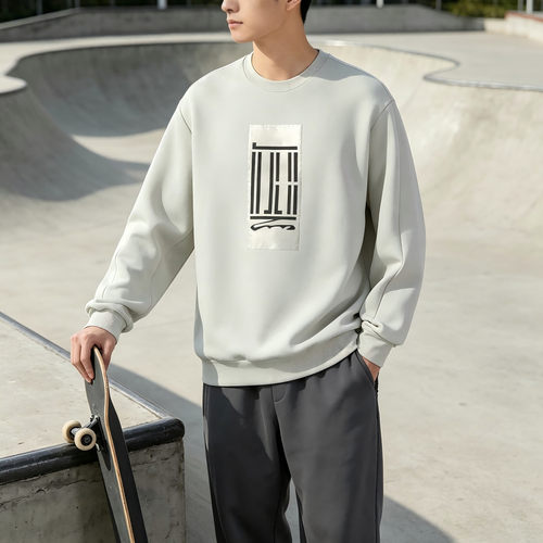 【换季特惠】Adidas阿迪达斯男子武极运动圆领卫衣套头衫IP4948