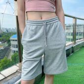 阿迪达斯M ALL SZN 正品 SHO男宽松百搭舒适休闲透气五分裤 IC9816