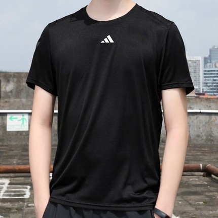 正品阿迪达斯HIIT BASE TEE男子跑步训练健身运动短袖T恤IB7915
