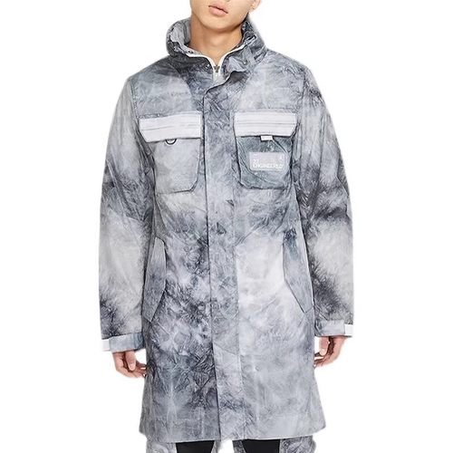 正品耐克23ENG OTW PARKA AOP男运动保暖防风长款棉服CU8626-100