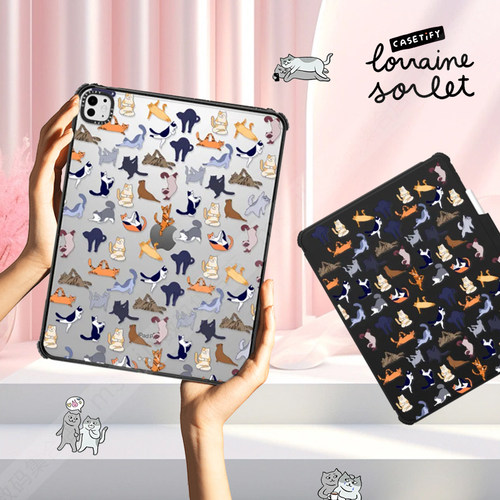 瑜伽喵星人CASETiFY苹果平板壳潮