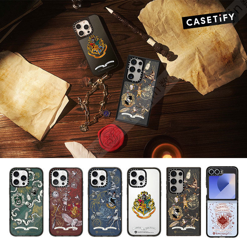 现货哈利波特™联名CASETiFY磁吸手机壳适用苹果iPhone17ProMax/Air保护套16Plus镜面15/14/13魔法电影限量潮