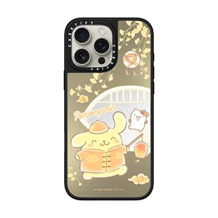 现货CASETiFY联名Sanrio提笼闲趣布丁狗手机壳适用苹果iPhone16ProMax/15/14/13/12Plus镜面磁吸保护套三丽鸥