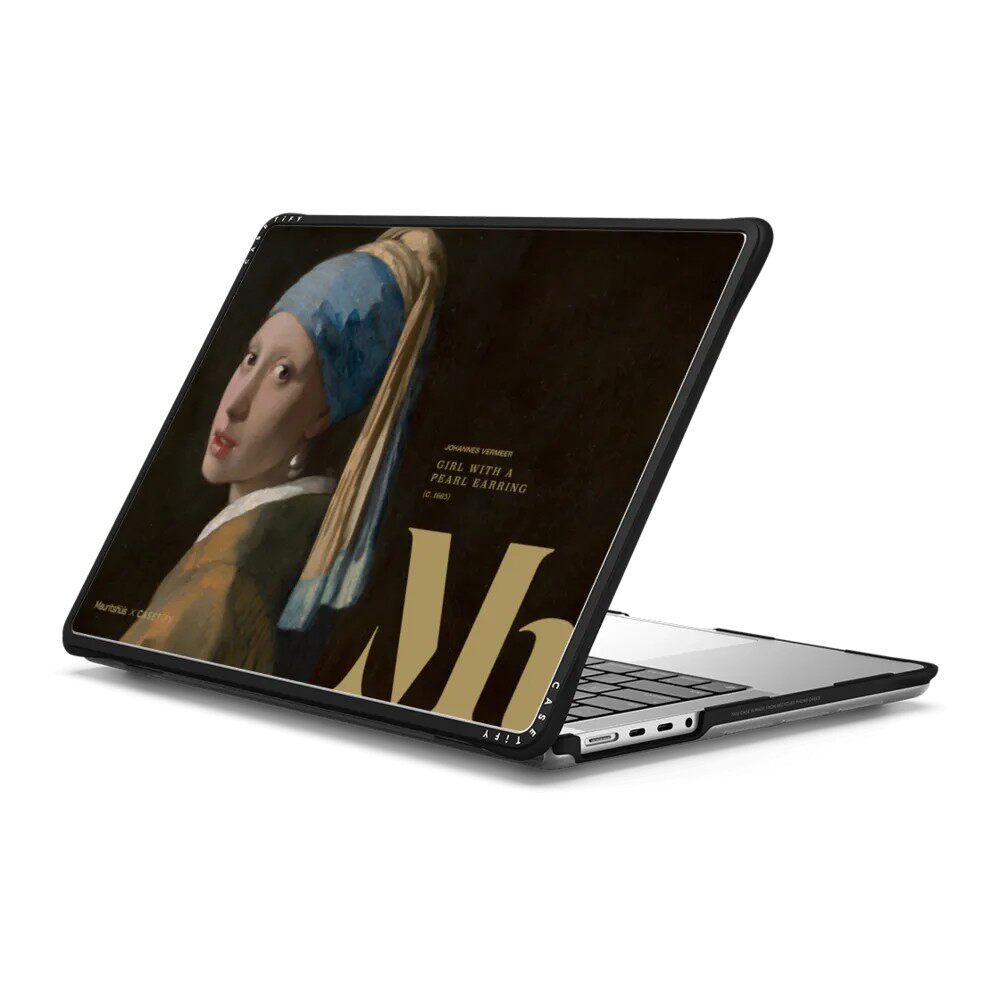 海牙博物馆联名CASETiFY电脑笔记本保护套适用苹果MacBook Pro16/14/13寸Air13"/15寸M1/2/3/4防摔壳艺术潮牌