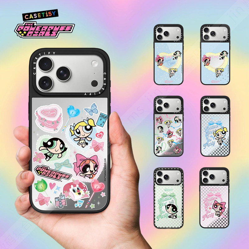 现货CASETiFY联名飞天小女警手机壳适用苹果iPhone17ProMax/Air/16/15/14/13Plus镜面磁吸保护套时尚卡通潮牌,3C数码配件,手机保护套/壳,淘宝优惠券,粉丝福利购,淘宝优惠卷