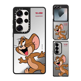 现货CASETiFY联名猫和老鼠Tom and Jerry杰瑞角色手机壳适用samsung三星S25/24Ultra+Z Flip/Fold6/5保护套潮