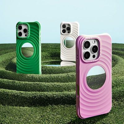 波漾镜面手机壳CASETiFY潮牌简约