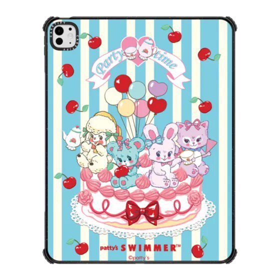 SWIMMER莓果蛋糕CASETiFY平板电脑保护套适用苹果iPad10.9Pro13/12.9/11寸Air4/5代M2/3/4壳mini6防摔可爱潮