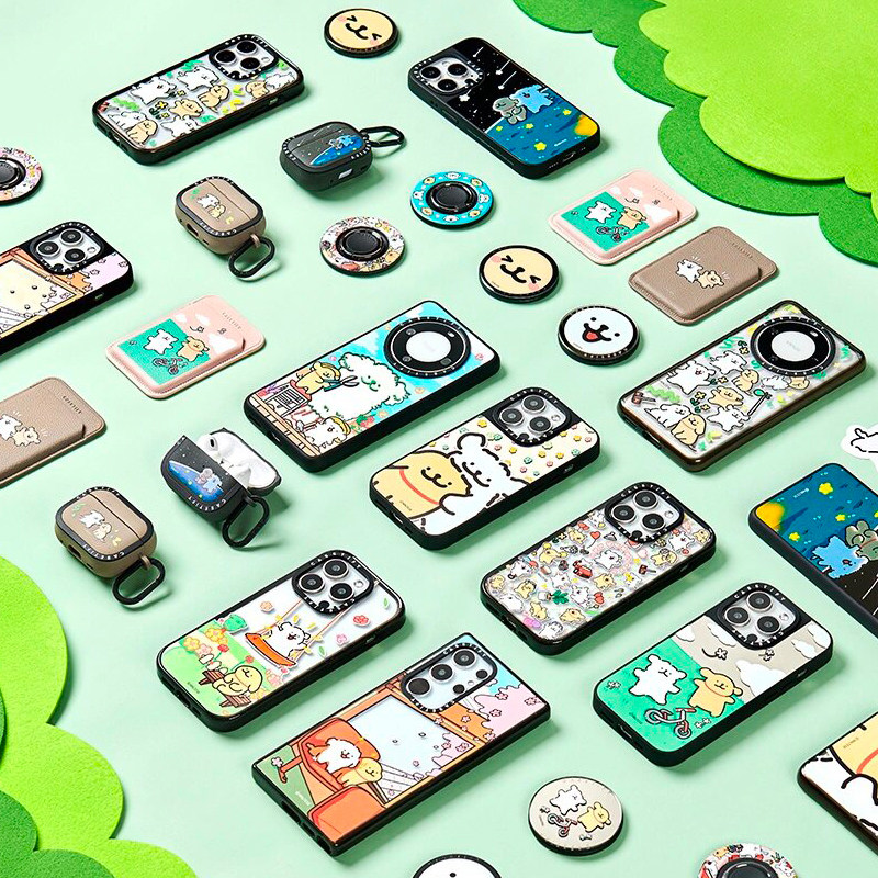 线条小狗casetify苹果15pm