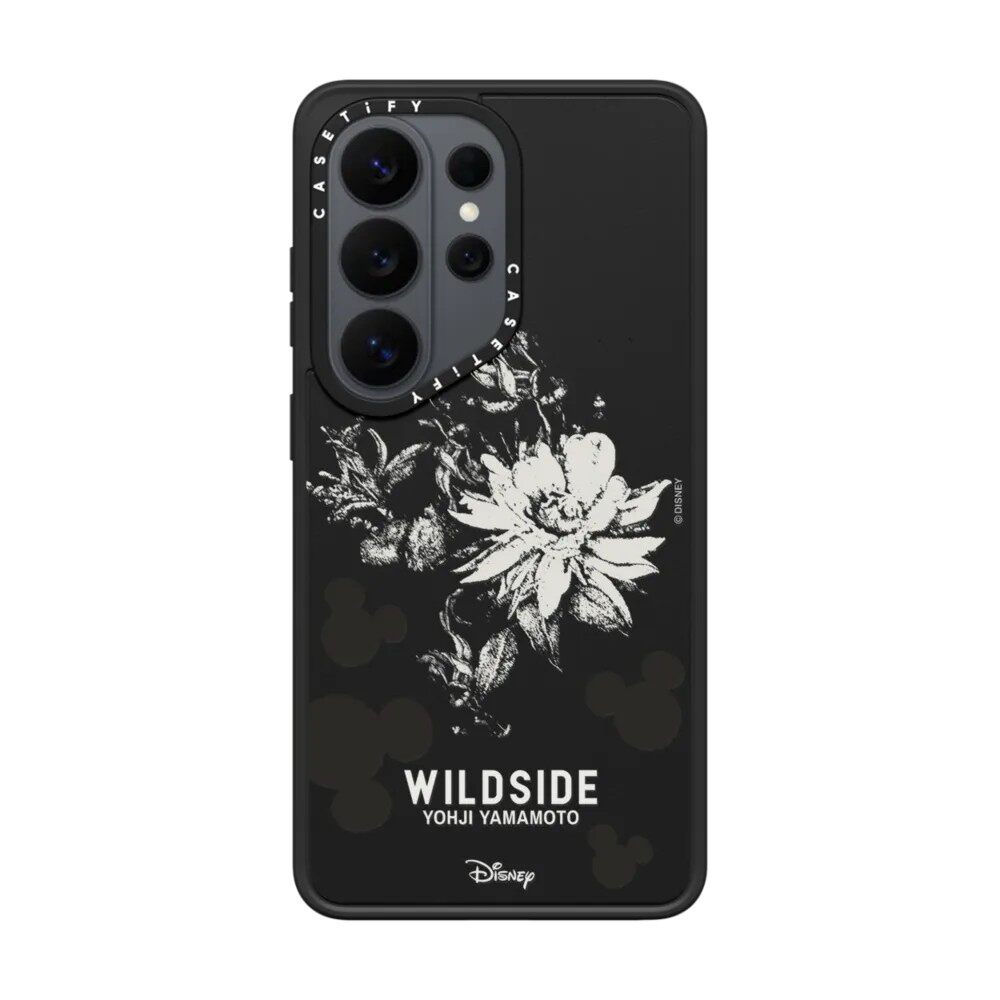 WILDSIDE迪士尼特别版CASETiFY米老鼠和哥特花手机壳适用samsung三星S26/25/24Ultra+镜面磁吸保护套防摔潮牌