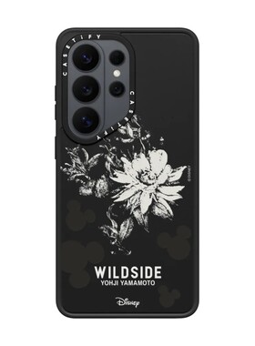 WILDSIDE迪士尼特别版CASETiFY米老鼠和哥特花手机壳适用samsung三星S26/25/24Ultra+镜面磁吸保护套防摔潮牌