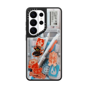 24Ultra磁吸保护套防摔创意立体感潮牌 Wiseman速写包手机壳适用samsung三星S26 现货CASETiFY艺术家Jess