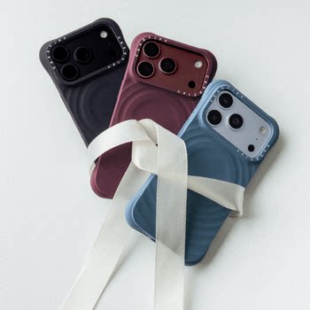 现货CASETiFY波漾手机壳适用苹果iPhone18ProMax磁吸17/16/15周洁琼李瑞朴彩英明星同款14橙色波浪简约保护套