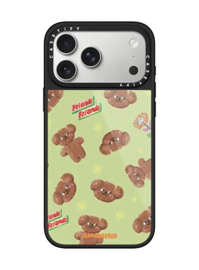 现货CASETiFY艺术家Slowcoaster软萌Choco狗手机壳适用苹果iPhone17ProMax/Air/16/15/14/13Plus磁吸保护套潮