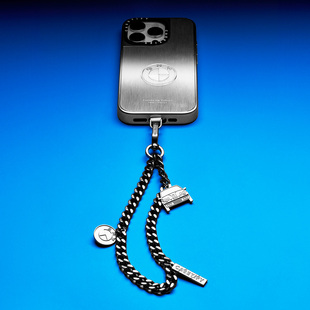 宝马BMW联名CASETiFY手机挂链金属腕带绳配件吊饰品奢华高端潮牌