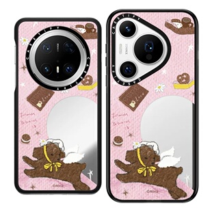 Ultra 现货CASETiFY联名艺术家Roria饼干时间手机壳适用huawei华为Mate70 Pura70 Pro Pocket2镜面保护套
