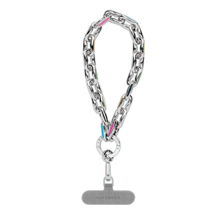 casetify手腕带手机链金属皮革短款小挂绳时尚多功能相机背包挂件