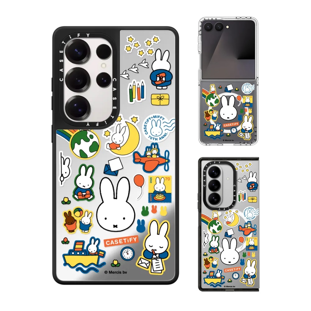 米菲邮票拼贴CASETiFY三星手机壳