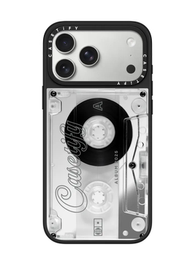 现货CASETiFY磁带时光手机壳适用苹果iPhone17/16/15/14/13/Pro/Max/Plus/Air镜面磁吸保护套防摔时尚ins潮牌