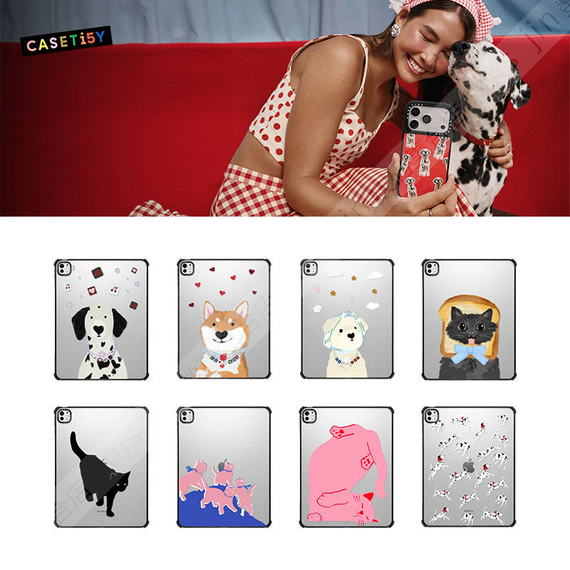 CASETiFY宠物系列1平板电脑保护套适用苹果iPad10.9Pro13壳12.9/11寸Air4/5代M2/3/4防摔mini6卡通可爱萌潮牌